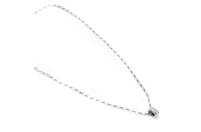 COLLIER SIMPLE ARGENT