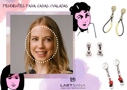 pendientes para caras ovaladas